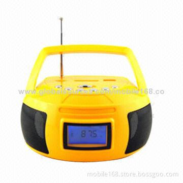 Portable Wireless Bluetooth Speaker with USD/SD Card 600mA LCD Display
